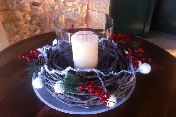 serviços, centros de mesa